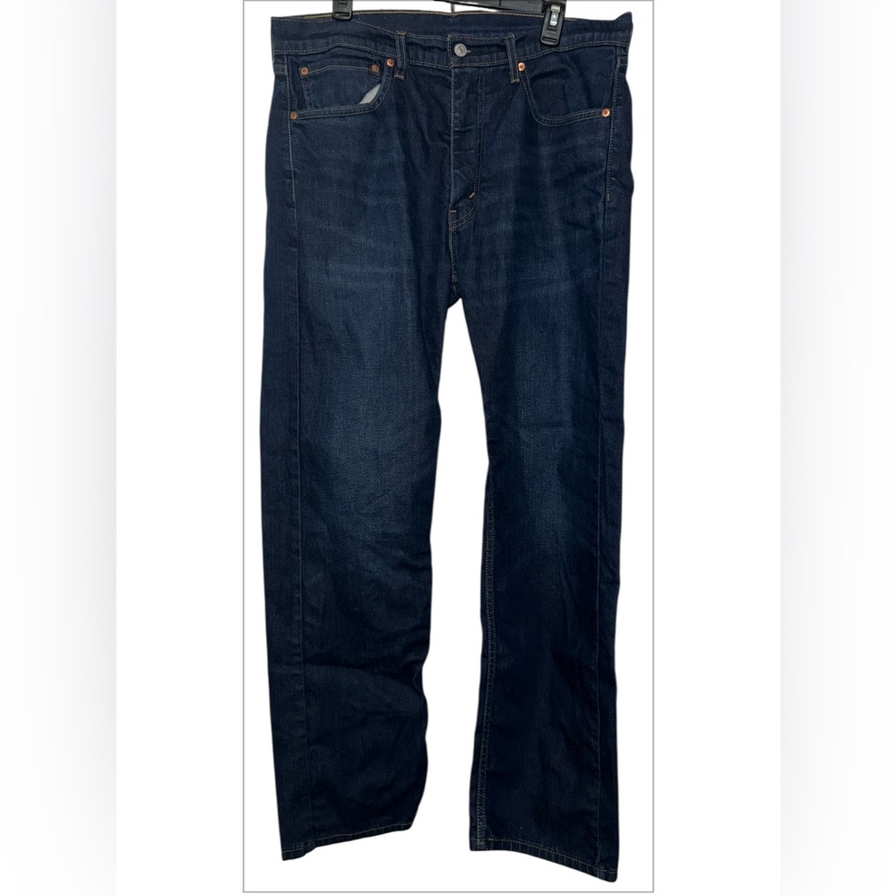 Levi's Dark Blue Straight Jeans
